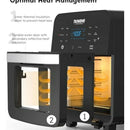 Horno De Aire Nuwave Brio, 15 5qt Tamaño Familiar, Cesta De