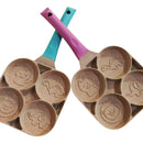 Sarten 4 Puestos Figuras Animales Cocina Panques Hamburguesa Diseño 1
