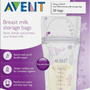 Bolsas Avent Almacenamiento De Leche Materna 50 Unidades