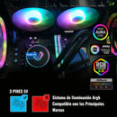 Enfriamiento Liquido Cooler Pc 240 Argb Lga 1700 Am5 1200