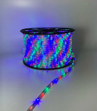 Manguera Led 3 Vias Luces Navideñas X 30mt Multicolor