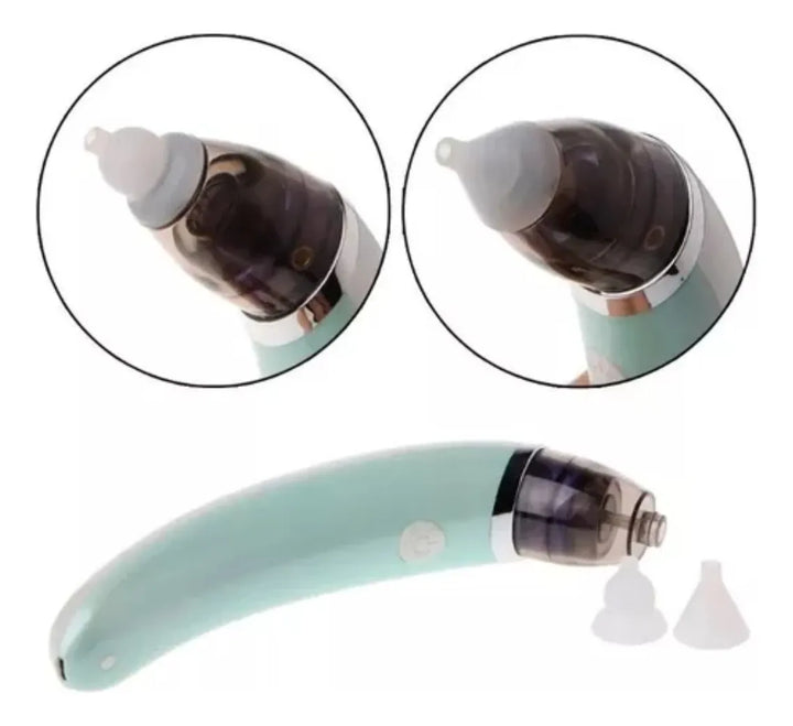 Aspirador Nasal Bebes Electrico Sacamocos Extractor Portátil Verde