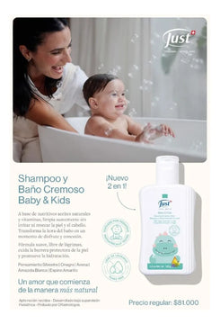 Kit Shampoo Y Crema Baby Just