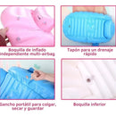 Tina Bañera Bebe Inflable Acolchada Cómoda Piscina Portátil Diseño