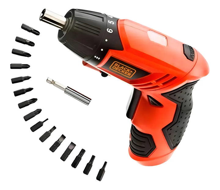 Destornillador inalámbrico Black+Decker KC4815 naranja