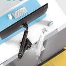 Soporte Ergonomico Monitor Grandes Pantallas Conector Usb Carbón Mate