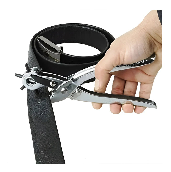 Alicate Perforador Saca Bocado Remache Cuero Ojal Multiuso