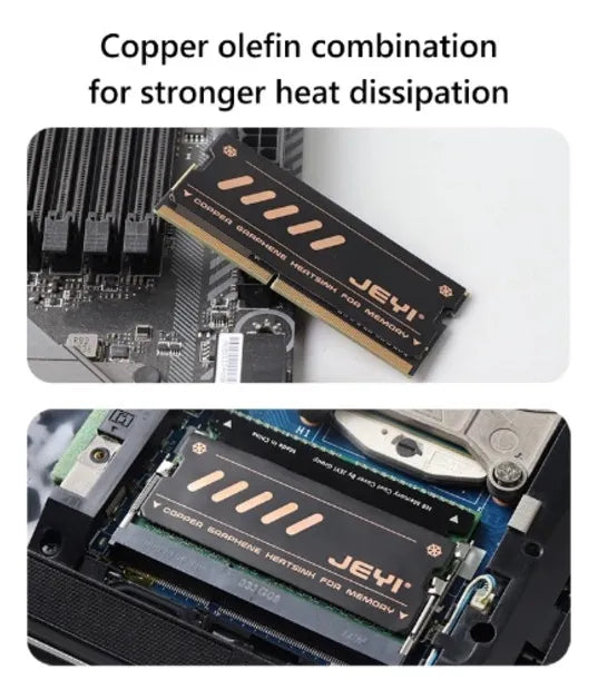 Disipador Grafeno Cobre Memoria Ram Sticker Gamer Computador