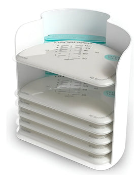 25 Bolsas De Almacenamiento Leche Materna Con Organizador