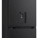 Nevera Lg 343l Bottom Freezer Doorcooling+ Thinq Negro Mate Plateado