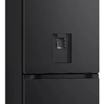 Nevera Lg 343l Bottom Freezer Doorcooling+ Thinq Negro Mate Plateado