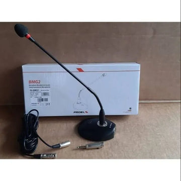 Proel Bmg2 Micrófono Profesional De Conferencia / Mesa Color Negro