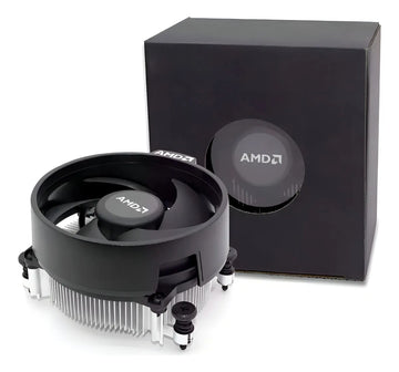 Cooler Am4 Amd Wraith Stealth, empaquetado y LED negro