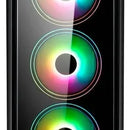 Caja Chasis Atx Gamer Iceberg Crystal G9 V3 4 Fan Argb 12cm Negro