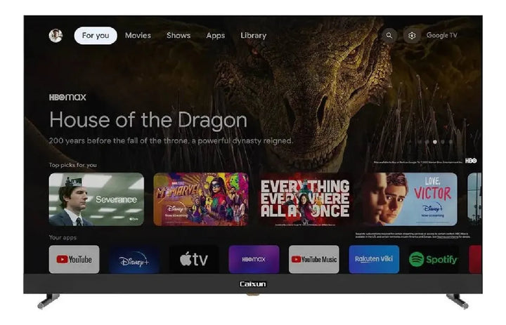 Televisor Caixun 55 Uhd 4k Smart Led Karaoke Tv C55vsug