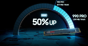 Disco Solido Ssd Samsung 990 Pro 4tb Pcie 4.0 7450 Mbs Nvme Color Negro
