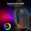 Audifonos Gamer Redragon Ares H120 Rgb Negro