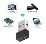 Adaptador Usb 2.0 Wifi Antena Interna 150mbps Mini Placa