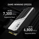 Unidad Ssd M.2 Silicone Power Xs70 4tb Gen 4 Gris