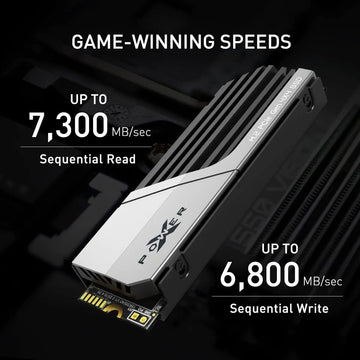 Unidad Ssd M.2 Silicone Power Xs70 4tb Gen 4 Gris