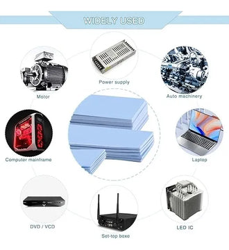10x Pad Térmico Disipador Procesador Board Computadr Tarjeta