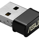 Asus Adaptador Wifi Usb-ac53 Nano, Mu-mimo, 802.11ac, Soporte De Doble Banda Frecuencia De 5 Ghz Para Una Transmisión Fluida 4k Y Juegos De Baja Latencia