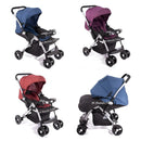 Coche de paseo Ebaby KUPER Coche Cuna azul