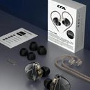 Audifonos in-ear Cca polaris color negro con micrófono