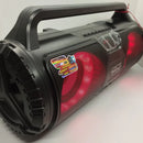Parlante Bluetooth Portatil 50w Rms Usb Mp3 Radio Karaoke Negro