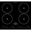 Estufa Eléctrica Inducción 4 Puestos Renahouse Negro