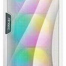 Armario Antec Df700 Flux Mesh de vidrio templado para jugadores, 5 x 120 mm, color blanco