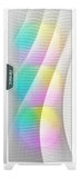Armario Antec Df700 Flux Mesh de vidrio templado para jugadores, 5 x 120 mm, color blanco