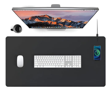Mouse Pad Ultra Silencioso Con Carga Inalámbrica