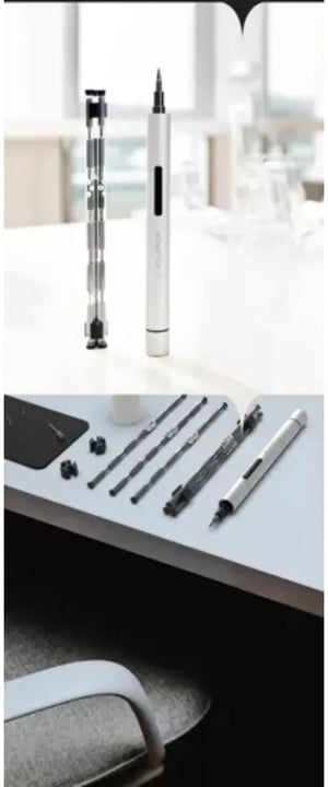 Destornillador Electrico Inalambrico De Precision Wowstick Plateado