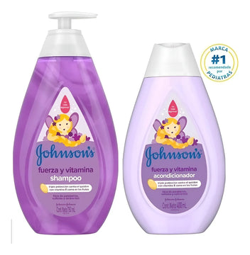 Shampoo + Acondicionador Johnson's Fuerza Y Vitaminas!!!