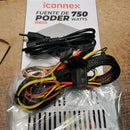 Fuente De Poder Iconnex Atx 750w Alimentación Para Pc 24 Pin