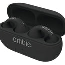 Auriculares deportivos inalámbricos Bluetooth Ambie, color negro