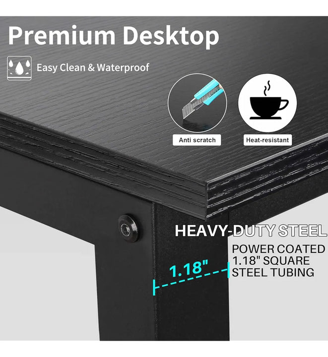 Escritorio Para Computadora Con Gabinete Y Estanterías