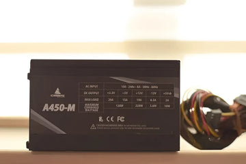 Fuente De Poder Para Pc Iceberg A450m Gaming Basic Color Negro