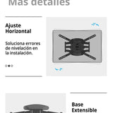 Soporte Tv North Bayou Nb-p5 Negro