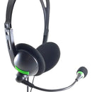 Diadema Para Pc Con Microfono Wit Am-20 Doble Plug Color Negro