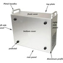 Chasis De Aluminio 210, Industrial, Diy, Superficie Oxidada,