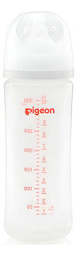 Tetero Softouch Wn3 Pp 11oz Blanco 6 Meses X 1 Und Multicolor Biberón Softouch Pigeon Pp