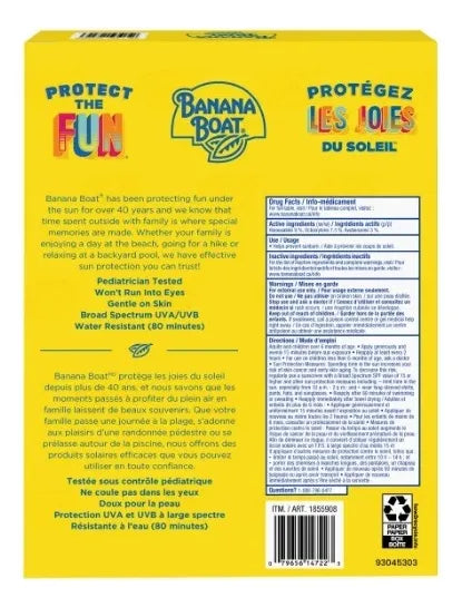 Protector Solar Banana Boat Kids Sport 180ml Fps 50