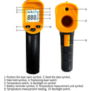 Pistola Termómetro Digital Infrarroja Para Cocina Y Barbacoa