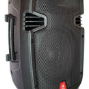 Parlante American Sound 8 Pulgadas Profesional+microfono Negro
