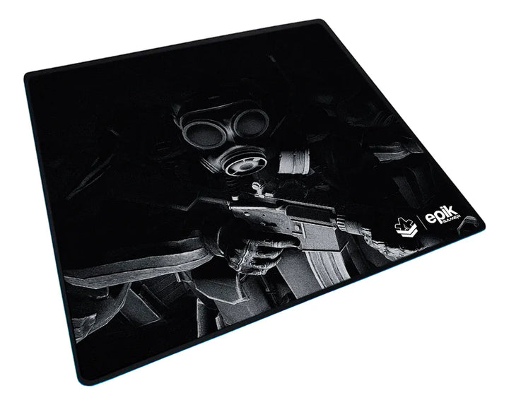 Alfombra Gamer Para Silla Epik Xxxl 88x90cm Diseños Variados Negro