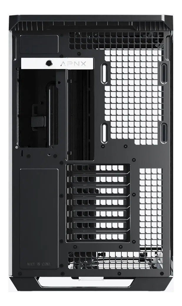Gabinete Gamer Apnx V1 Blanco Y Negro Calidad Alta Gama