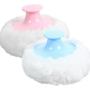 Kit De 4 Pufs De Maquillaje Y Talco Para Bebés Con Soporte D