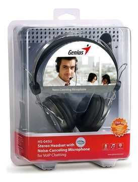 Auricular C/microfono Genius Hs-04su Pc Plug 3.5mm
